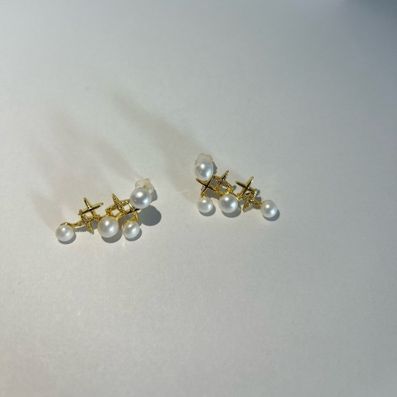 Vintage Earrings with Box - Picture 1 of 6